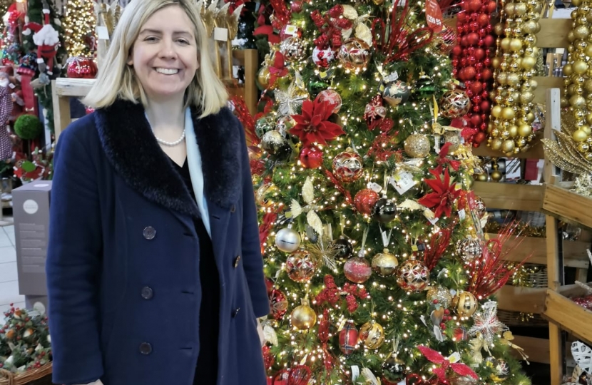 Andrea Visits Carr Gate Garden Centre - Dame Andrea Jenkyns MP